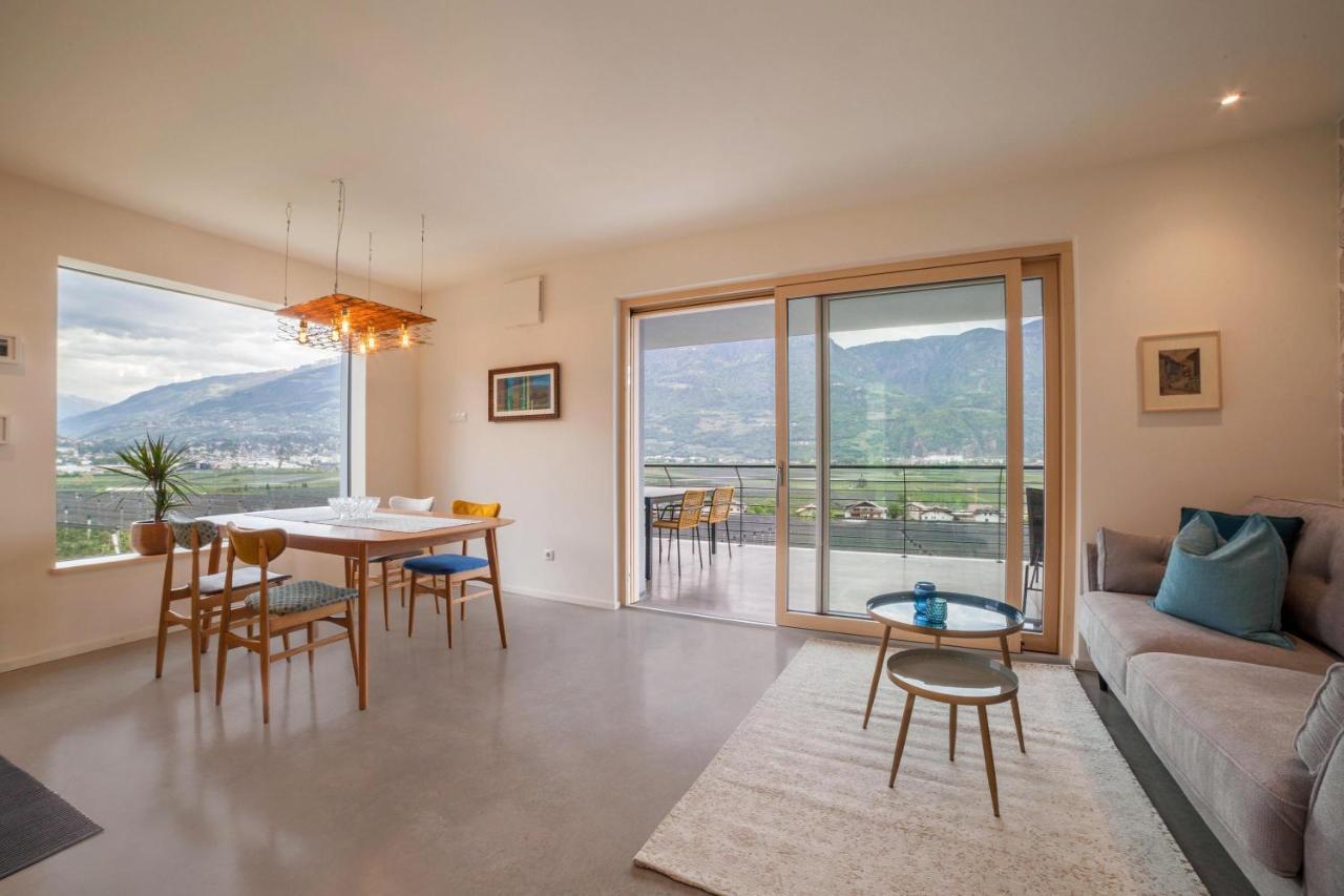 Apartment Das Eckige Cermes Exteriér fotografie